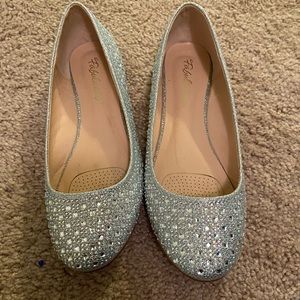 Sparkly Ballet Flats - Only used once!